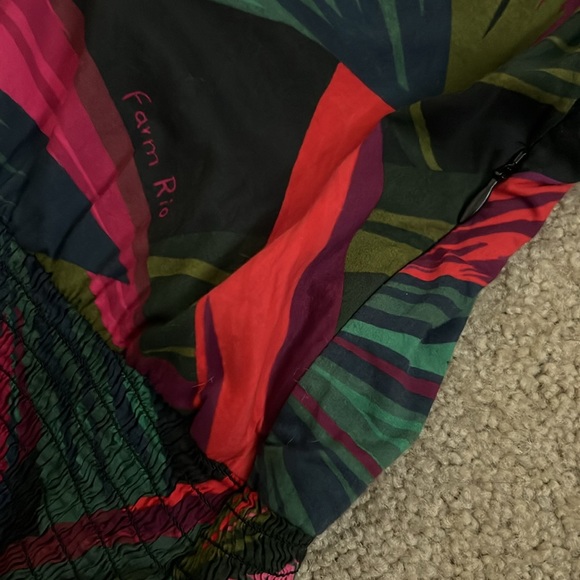 FARM Rio Midnight Leaves Mini Dress Size XS - Picture 5 of 5